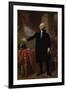 Lansdowne Portrait of President George Washington-Stocktrek Images-Framed Art Print