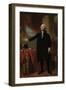 Lansdowne Portrait of President George Washington-Stocktrek Images-Framed Art Print