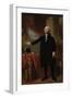 Lansdowne Portrait of President George Washington-Stocktrek Images-Framed Art Print