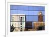 Lansing Downtown Reflected-benkrut-Framed Photographic Print