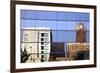 Lansing Downtown Reflected-benkrut-Framed Photographic Print