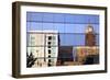 Lansing Downtown Reflected-benkrut-Framed Photographic Print