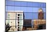 Lansing Downtown Reflected-benkrut-Mounted Photographic Print