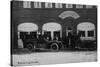 Lansing, Michigan - Central Fire Station Exterior Photo-Lantern Press-Stretched Canvas