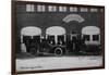 Lansing, Michigan - Central Fire Station Exterior Photo-Lantern Press-Framed Art Print