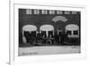 Lansing, Michigan - Central Fire Station Exterior Photo-Lantern Press-Framed Premium Giclee Print