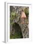 Lantern and Citadel, Corte, Corsica, France-Walter Bibikow-Framed Photographic Print