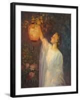 Lantern Glow-Charles E. Waltensperger-Framed Giclee Print