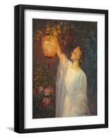 Lantern Glow-Charles E. Waltensperger-Framed Giclee Print