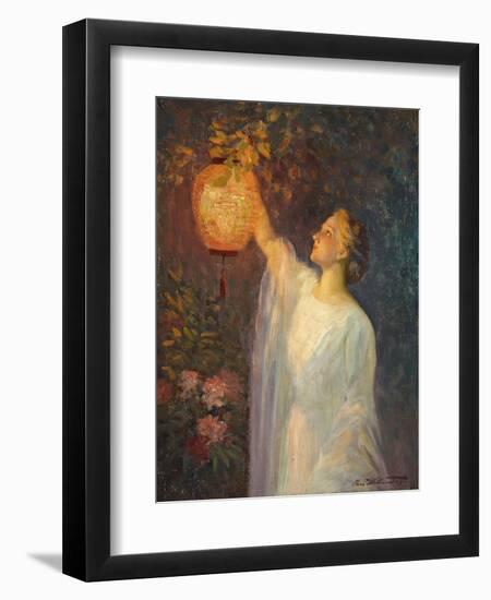 Lantern Glow-Charles E. Waltensperger-Framed Premium Giclee Print