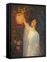 Lantern Glow-Charles E. Waltensperger-Framed Stretched Canvas