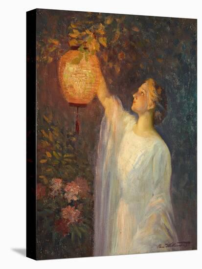 Lantern Glow-Charles E. Waltensperger-Stretched Canvas
