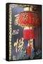 Lantern, Lijiang (UNESCO World Heritage Site), Yunnan, China-Ian Trower-Framed Stretched Canvas