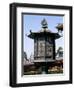 Lantern outside the Hall of the Great Buddha,Todai-ji temple-Werner Forman-Framed Giclee Print