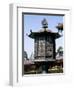 Lantern outside the Hall of the Great Buddha,Todai-ji temple-Werner Forman-Framed Giclee Print