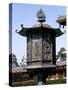 Lantern outside the Hall of the Great Buddha,Todai-ji temple-Werner Forman-Stretched Canvas