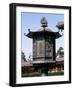 Lantern outside the Hall of the Great Buddha,Todai-ji temple-Werner Forman-Framed Giclee Print