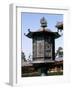Lantern outside the Hall of the Great Buddha,Todai-ji temple-Werner Forman-Framed Giclee Print