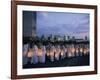 Lantern Parade at Beginning of Buddha's Birthday Evening, Yoido Island, Seoul, Korea-Alain Evrard-Framed Photographic Print