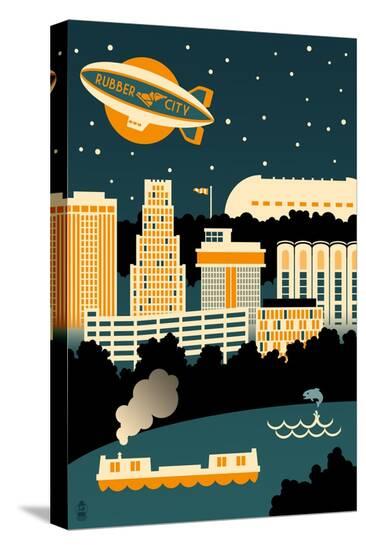 Stretched Canvas Print, , large