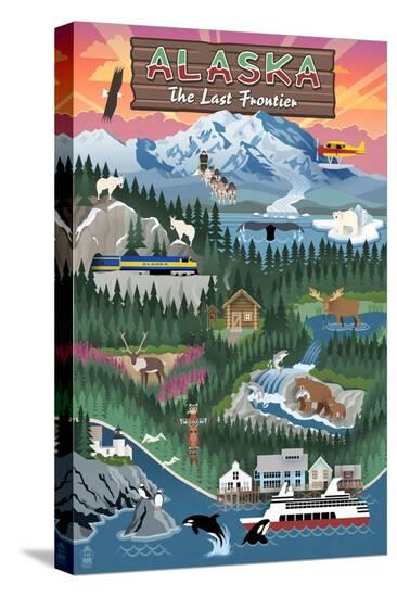 Stretched Canvas Print, , large