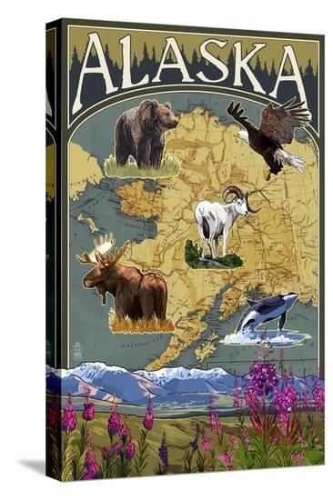 Stretched Canvas Print, , large