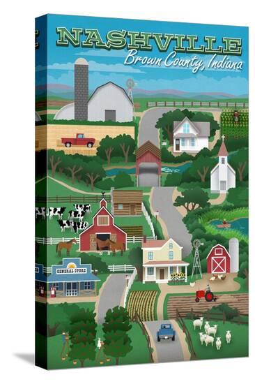 Stretched Canvas Print, , large