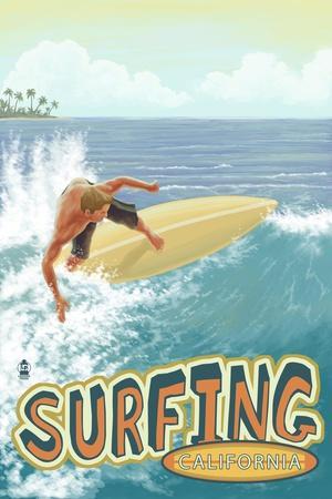 Surfing Posters, Prints, Canvases & Wall Art - Buy Online