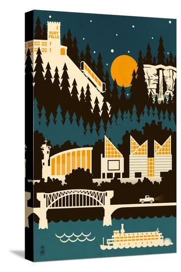 Stretched Canvas Print, , large