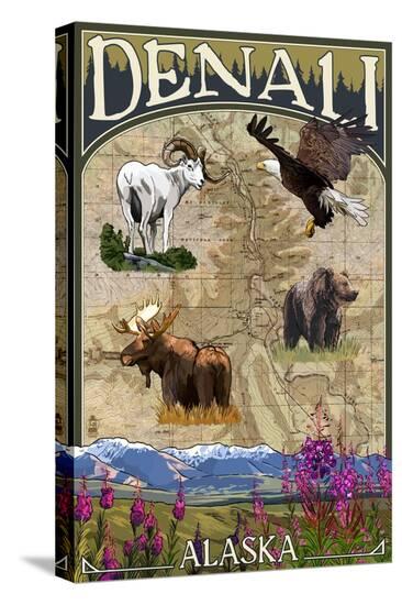 Stretched Canvas Print, , large