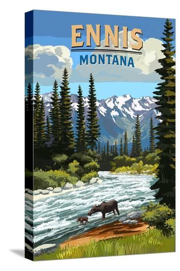 Stretched Canvas Print, , large