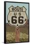 Lantern Press - Flagstaff, Arizona, Route 66-Trends International-Framed Poster