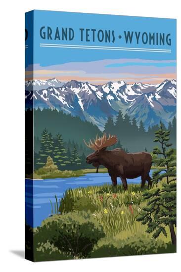 Stretched Canvas Print, , large