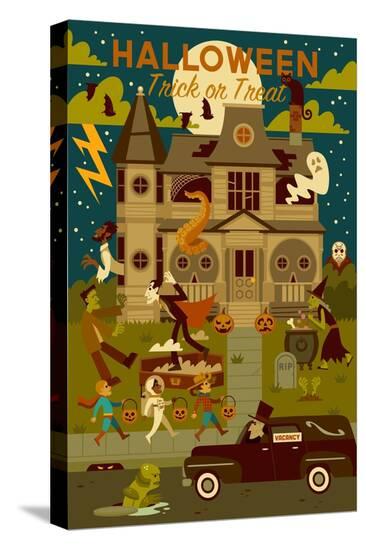 Stretched Canvas Print, , large