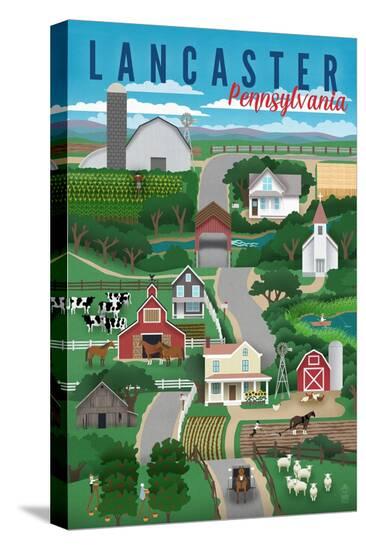 Stretched Canvas Print, , large