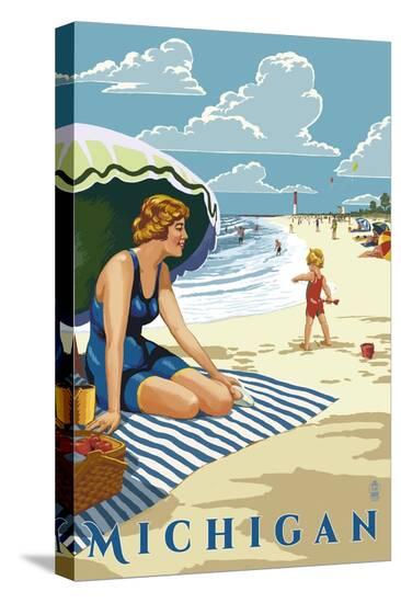 Stretched Canvas Print, , large