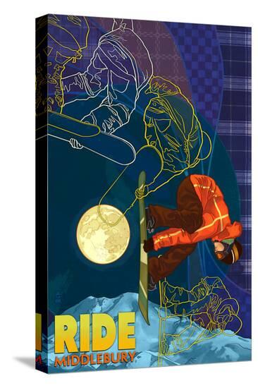 Stretched Canvas Print, , large