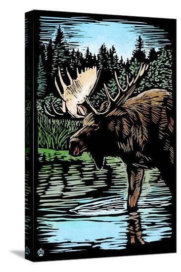 Stretched Canvas Print, , large