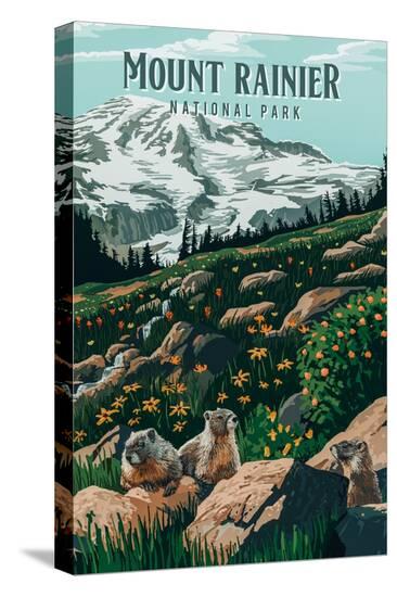 Stretched Canvas Print, , large
