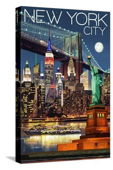 Stretched Canvas Print, , large