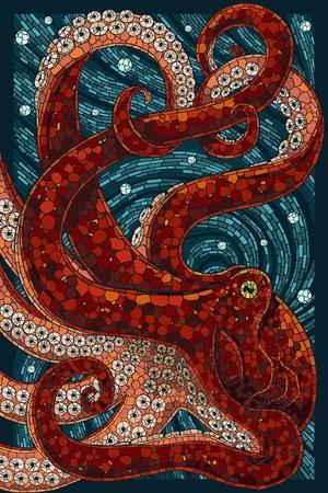Octopus - Paper Mosaic