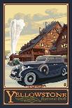 Old Faithful Inn, Yellowstone National Park, Wyoming-Lantern Press-Art Print