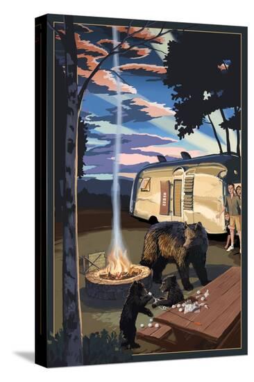 Stretched Canvas Print, , large