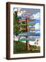 Brown Frame