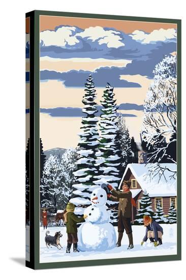 Stretched Canvas Print, , large