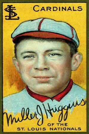 St. Louis, MO, St. Louis Cardinals, Miller Huggins, Baseball Card
