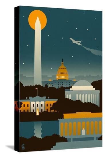 Stretched Canvas Print, , large