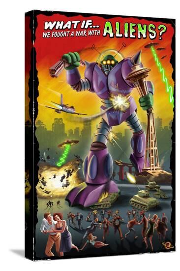 Stretched Canvas Print, , large