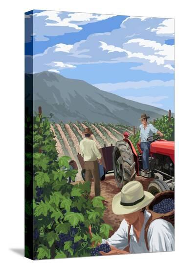 Stretched Canvas Print, , large