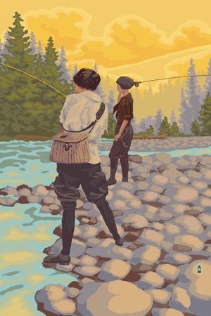 Fly Fishing Posters & Wall Art Prints